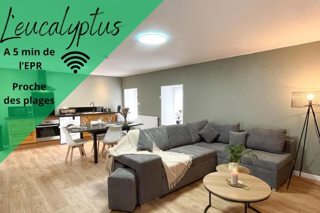 L'Eucalyptus Classe 3 Etoiles Villa Benoitville Exterior photo